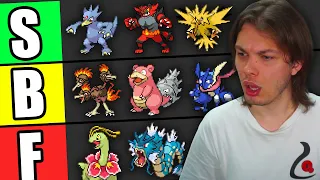 Valuto TUTTI i POKEMON piu FORTI di POKEMON RADICAL RED HARDCORE NUZLOCKE - Tier List