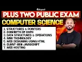 Plus Two Public Exam Computer Science Mini Marathon Part 1 Eduport Plus Two