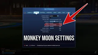 MONKEY MOON Rocket League Settings