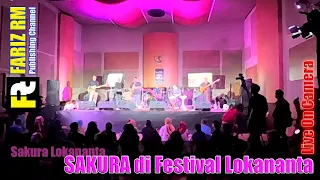 Download [FARIZ RM - Live On Camera] Sakura Lokananta; Sakura - di Festival Lokananta, Solo MP3