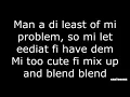 Lady Saw - Man A Di Least (Dancehall Lyrics provided by Cariboake The Official Karaoke Event)