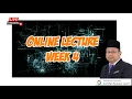 Lecturer Week 4 SC025