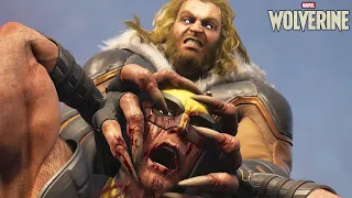 WOLVERINE MELAWAN SABRETOOTH.... Marvel's Wolverine GAMEPLAY #5