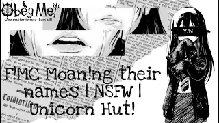 F!MC Moan!ng their names! | Obey Me! | NSFW | Part 1 | Unicorn Hut!