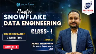 Snowflake Data Engineering Full Course Intro Snowpark Explained Lesson 1