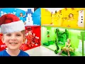 Lagu Vania Mania Kids Play Four Colors Challenge + more Christmas videos
