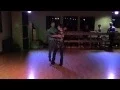 Nightclub Two-Step Intermediate Pattern Left Turn Spiral Grapevine Free-Spin