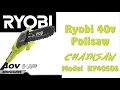 The first cut is the deepest Trimming Trees Made Easy Ryobi 40v Polesaw Review RY40506