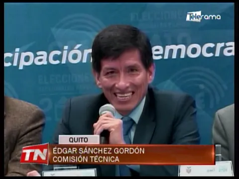 Comisión técnica revisará el sistema informático del CNE