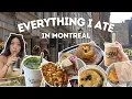 everything i ate in montreal st viateur bagel september cafe potuine olimpico letitia s 2025