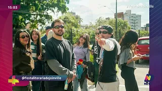 Primeira Festa Literária de Joinville reúne autores e programação gratuita