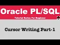 PLSQL Cursor Writing - Part1 Cursor in PLSQL KSDTechno Space