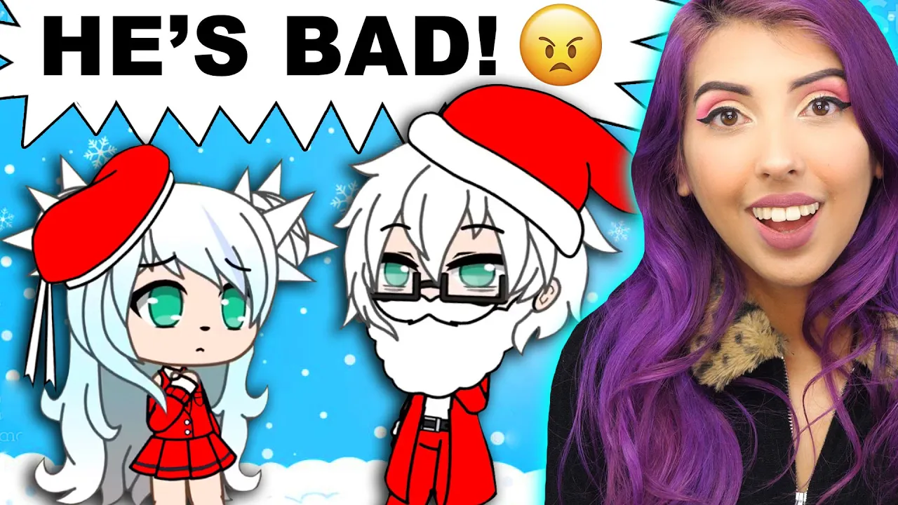 Santa's Daughter 🎅 (Gacha Life Mini Movie Reaction)