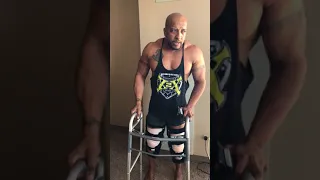 Bilateral Quadriceps Tendon Rupture Surgery and Recovery Day 5 Post-Op
