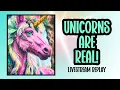 This Greyscale Unicorn Page Turned Into Something Mystical Coloring Livestream Replay