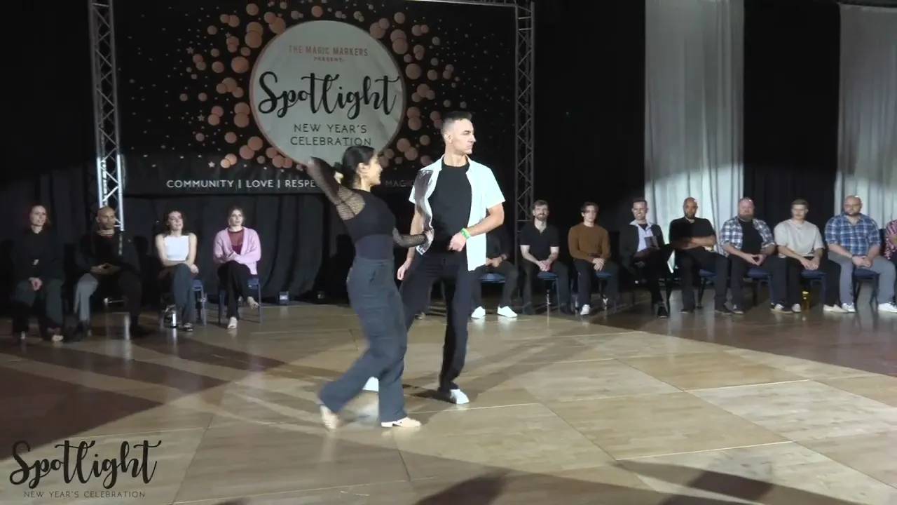 Spotlight New Year's Celebration 2024/2025 Advanced Jack & Jill Mike Levy & Beatrix Teng