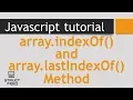 indexOf and lastIndexOf in JavaScript Arrays