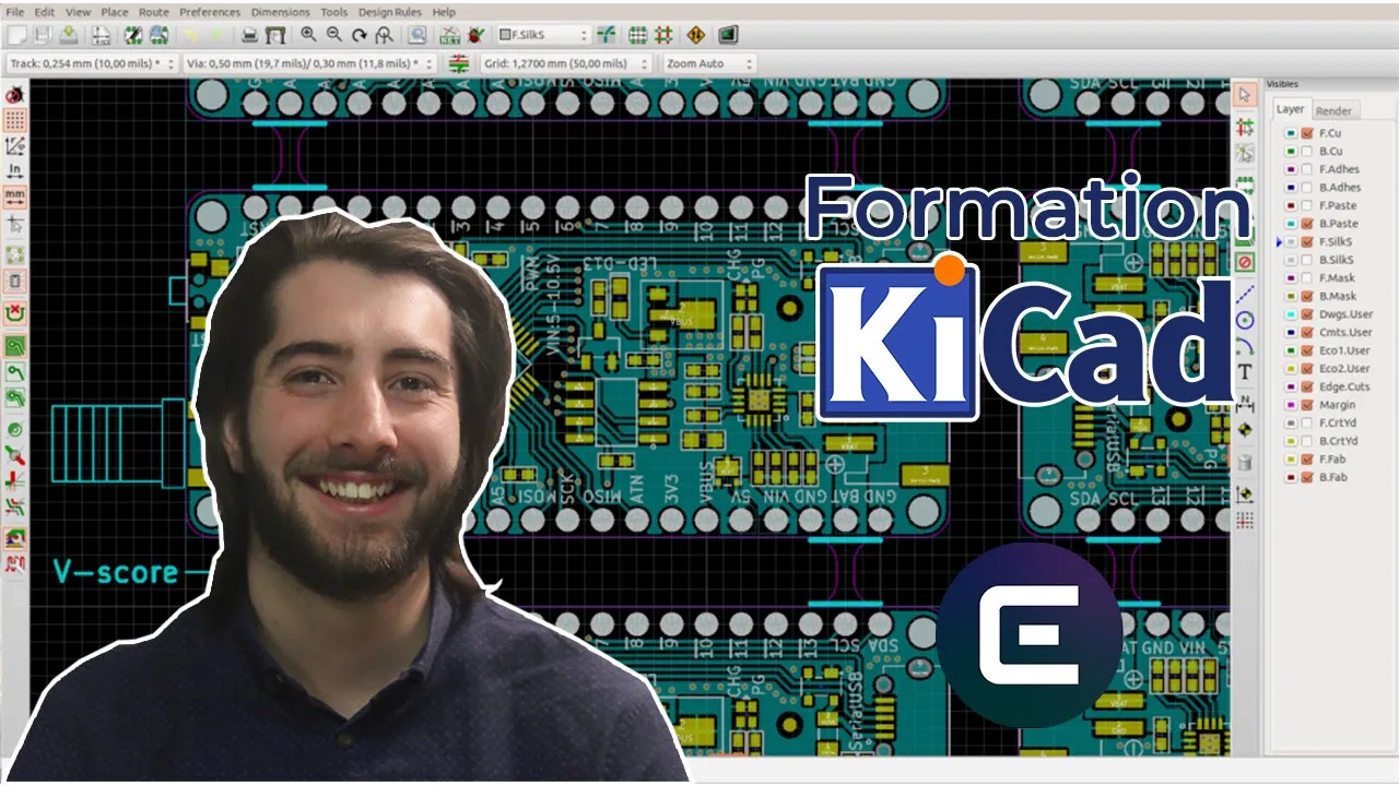 Formation KiCad - Grégoire Lapert