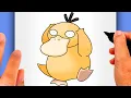 HOW TO DRAW PSYDUCK - How to Draw Pokemon No 0054 EASY POKEMON DRAWING