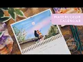 Let s Paint a Calendar Using Watercolors September Watercolor Calendar Spread
