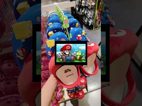 Crocs x Super Mario 🍄
