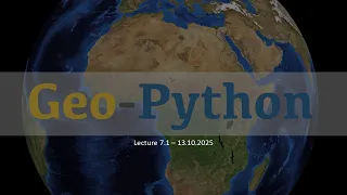 Lecture 7 - Part 1 Basic visualization in Python