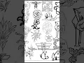 Vintage Art Coloring Pages