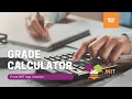 Grade Calculator from MIT App inventor