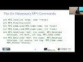 03 Basic Parallelism MPI with hands on
