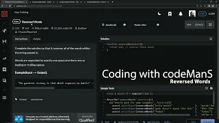 Codewars 8 kyu Reverse Words Javascript