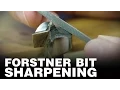 How to sharpen a Forstner Bit Quick and Easy Tip