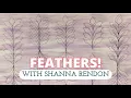 TEMPLATE TASTING FEATHER LEAF DESIGNS WITH SHANNA