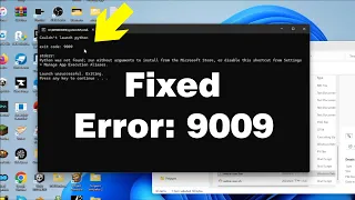 Fixing Python Exit Code 9009 Stable Diffusion Launch Issue on Windows 11 - How to Resolve the Error