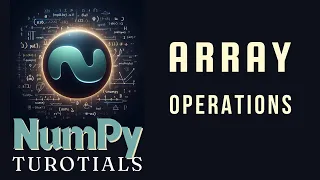 Array Operation Functions NumPy Tutorials