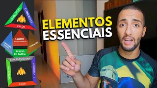TRIÂNGULO e TETRAEDRO do Fogo - Quais as FORMAS DE EXTINÇÃO?