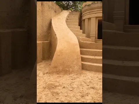 Watch This Amazing Mud Castle Get Built!
