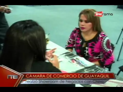 Cámara de Comercio de Guayaquil realizó Showroom de negocios con China