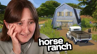 Building a Converted Barn in The Sims 4