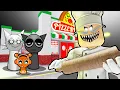 Download Lagu SPRUNKI GRAY FAMILY AND BABY SPRUNKI OREN VS TEAM PIZZERIA ESCAPE IN ROBLOX