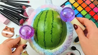 Oddly Satisfying | Watermelon Makeup ASMR