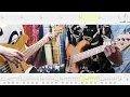 【BASS TAB譜】MONGOL800×WANIMA - 愛彌々 Bass cover / 原曲ベースフレーズ再現TAB譜