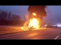 Seward Highway closed after crash results in fire