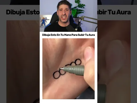 DIBUJA ESTO EN TU MANO PARA SUBIR TU AURA! 😱✍️