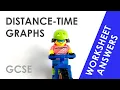 Distance-Time Graphs - GCSE Physics Worksheet Answers EXPLAINED