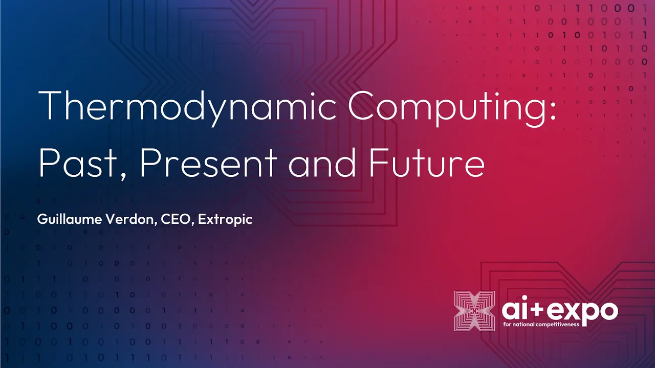 Keynote: Thermodynamic Computing: Past, Present and Future