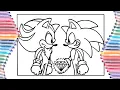Sonic vs Shadow Coloring 3 Predictions Cartoon - On On feat Daniel Levi NCS Release