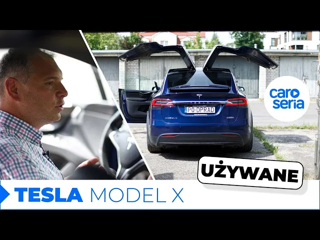 Używana elektryczna Tesla model X, czyli 400 tys. złotych za 6-letnie auto! (TEST PL 4K) | CaroSeria