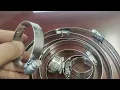 MarineNow 316 Stainless Steel Hose Clamps