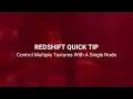 REDSHIFT QUICK TIP Control Multiple Texture Maps With A Single Node