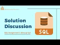 L14 SQL Assignment 1 Discussion crackingproduct Analytics Track